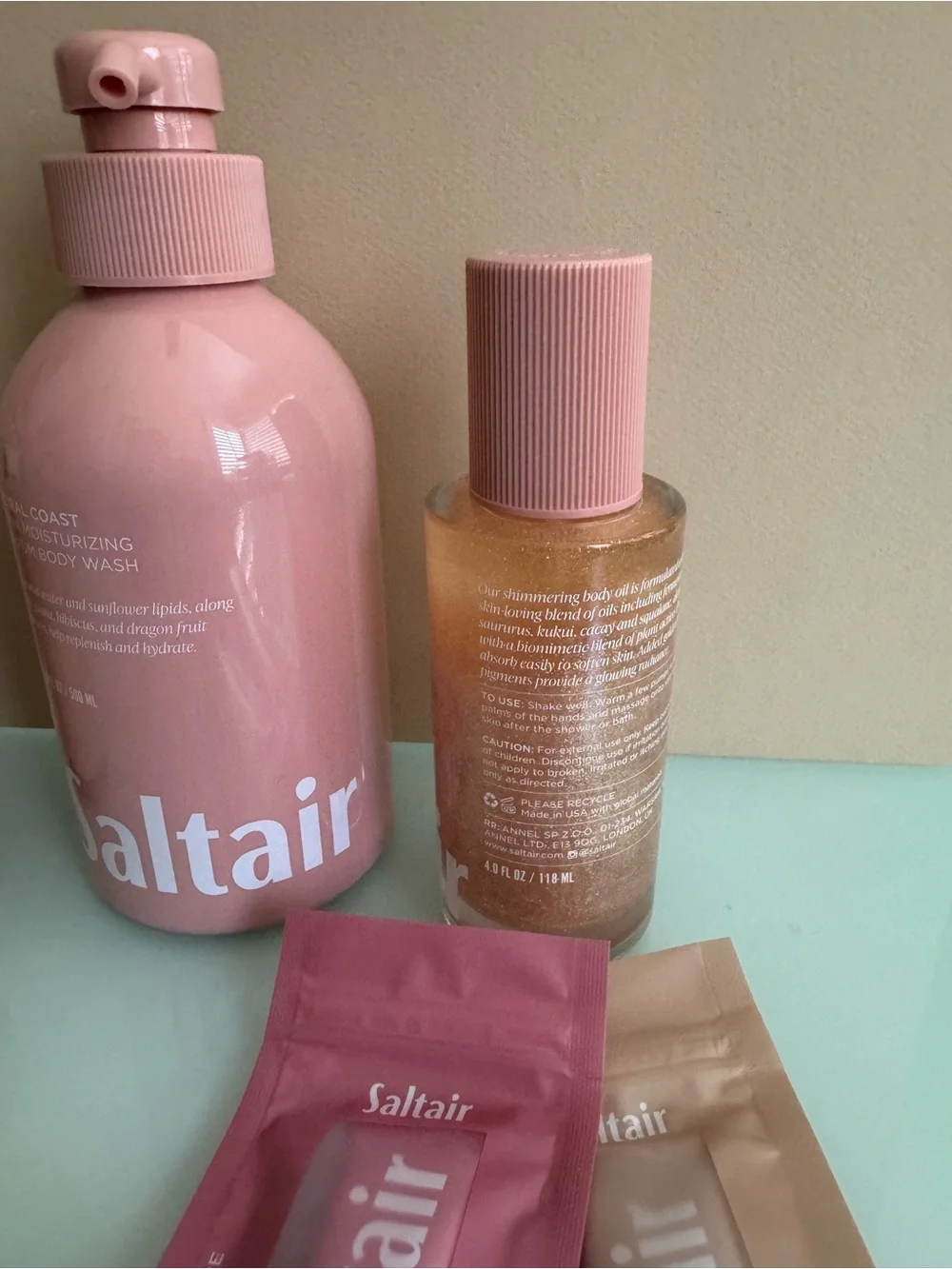 Coral Coast Pink Moisturizing Body Care Set